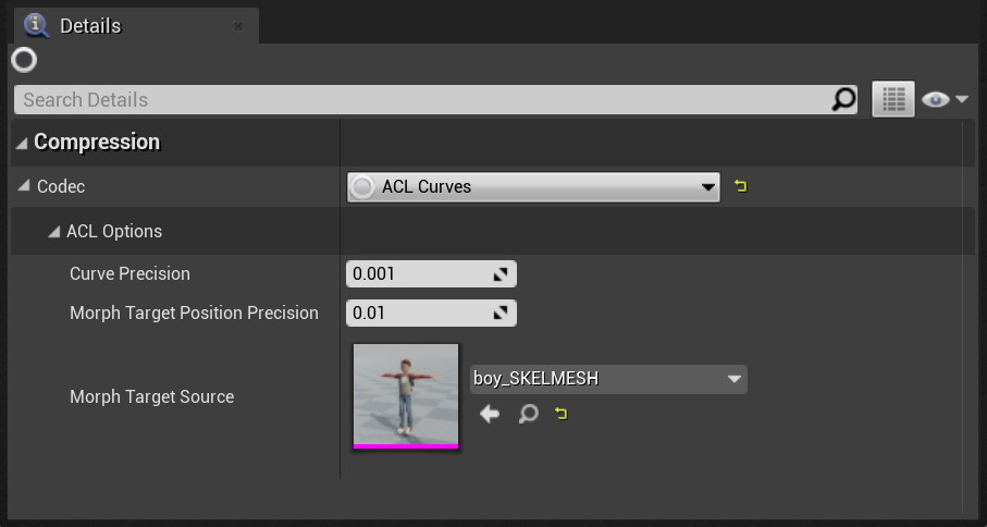 Curve Compression Example